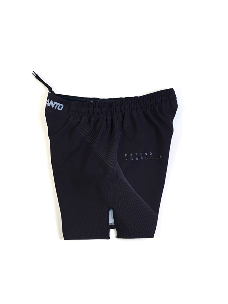 MANTO FLOW FIGHT SHORTS-black
